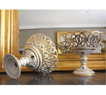 Porcelaine de Paris - Tafelmiddenstuk (2) - Porselein