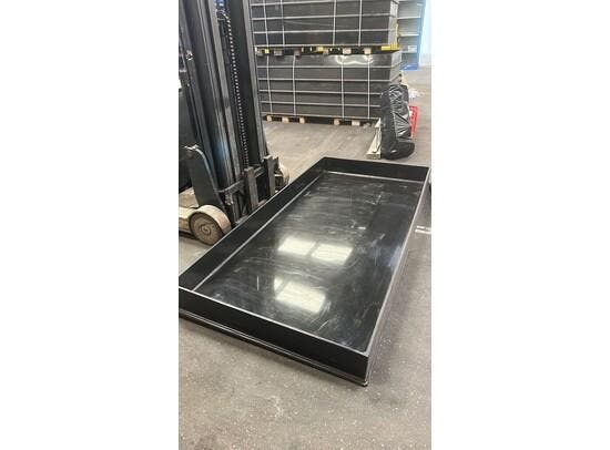 Opvangbak 2580x1280x200mm - voor vloeistof - 500L - 3 stuks, Zakelijke goederen, Kantoor en Winkelinrichting | Magazijn, Stelling en Opslag
