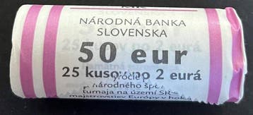 Slovaquie. 2 Euro 2025 Ice Hockey Championship (25 coins)