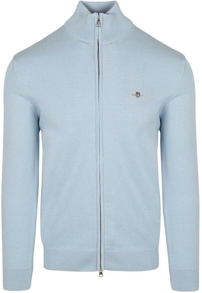 Gant Vest Lichtblauw maat Maat 52/54 (L) Heren, Vêtements | Hommes, Pulls & Vestes, Envoi