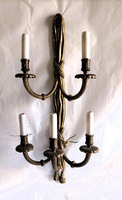 Applique murale - Bronze, Antiquités & Art, Curiosités & Brocante