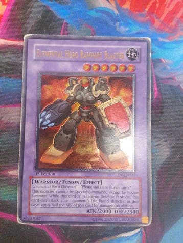 Konami - 169 Card - Yu-Gi-Oh! - Elemental Hero Tempest, Nieuw