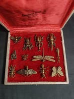 Messensteun (12) - Metaal - Insecten