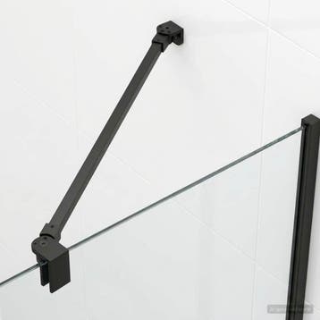 vidaXL Stabilisatiestang douchewand 57,5 cm voor 68/ mm glas, Verzenden, Nieuw