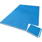 tectake Set van 24 beschermingsmatten - blauw, Verzenden, Nieuw