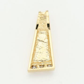 Pendentif - 14 carats Or jaune Diamant (Naturelle) - opale