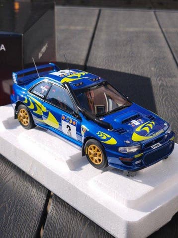 Autoart 1:18 - Voiture miniature - Subaru Impreza WRC 1997