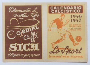 Italië - Entertainers, Sport - Advertentiepostkaarten,, Collections