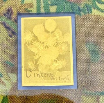 Tsjaad. 3000 Francs Vincent Van Gogh, 1/1000 Oz (Zonder