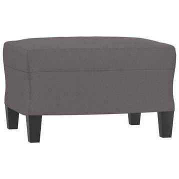 Repose-pieds gris 60x50cm - Seconde chance deco - Etat neuf, Verzenden, Nieuw