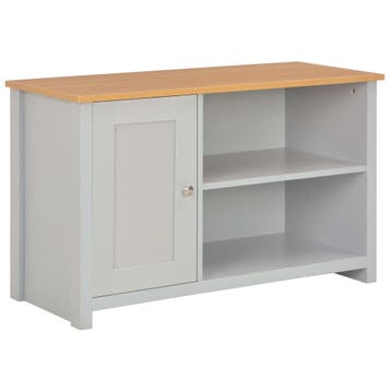 vidaXL Tv-meubel 95x39x58 cm grijs, Huis en Inrichting, Kasten |Televisiemeubels, Verzenden, Nieuw