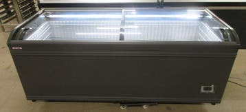 AHT Paris Diepvrieskist met LED-Verlichting – Antraciet –