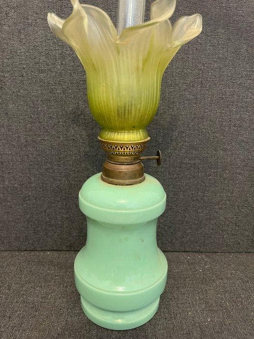 Lampe - Verre, Antiquités & Art, Curiosités & Brocante