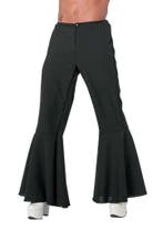 Hippie Broek Zwart, Kleding | Dames, Carnavalskleding en Feestkleding, Verzenden, Nieuw