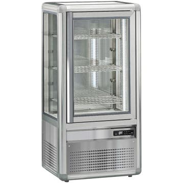 Koelvitrine | SNELLE | 120L | RVS/Aluminium | +2°C/+10°C |, Verzenden, Nieuw in verpakking