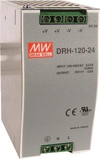Mean Well SDR Gelijkstroomvoeding 24V | SDR-240-24, Doe-het-zelf en Bouw, Overige Doe-Het-Zelf en Bouw, Verzenden