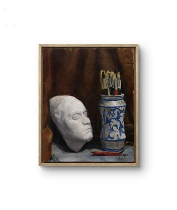 Ardic Agus (1992) - Still life with Beethovens cast, Antiek en Kunst