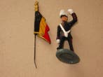 Durso - Figure - durso porte drapeau école royale militaire