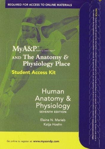 Mya&P Student Access Kit For Human Anatomy And Physiology Wi, Boeken, Taal | Engels, Zo goed als nieuw, Verzenden