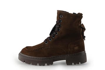 Nubikk Veterboots Meisjes in maat 30 Bruin, Verzenden, Jongen of Meisje, Nubikk, Schoenen