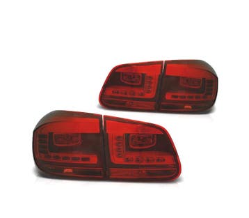 Feux Arrière Pour Volkswagen Vw Tiguan 11-16 Light Bar Rouge, Verzenden