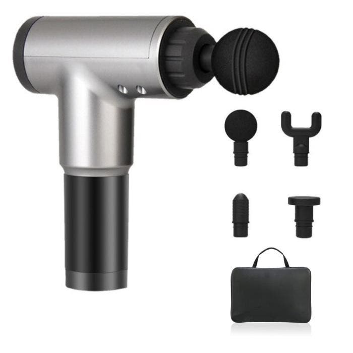 Professioneel Massage Apparaat Gun Inclusief Opbergtas - 4, Sports & Fitness, Produits de massage, Envoi