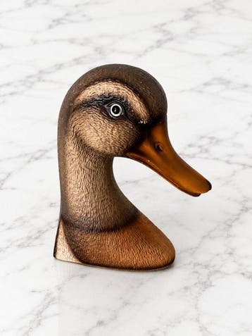 Lokeend - Vaga International – Wildlife Duck Head Bust –