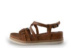 No Stress Sandalen in maat 40 Cognac, Kleding | Dames, Schoenen, Overige kleuren, Verzenden, Sandalen of Muiltjes, Zo goed als nieuw