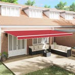 Zonneschermdoek 600x300 Rood | 62% Korting | Retour deal, Tuin en Terras, Zonneschermen, Gebruikt, Verzenden, Overige typen, 450 cm of meer