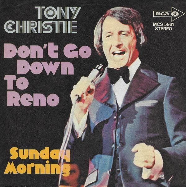 Tony Christie - Dont Go Down To Reno, CD & DVD, Vinyles | Pop, Envoi