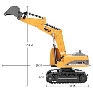 RC Graafmachine Kraan met Afstandsbediening - Bestuurbaar, Verzenden, Nieuw