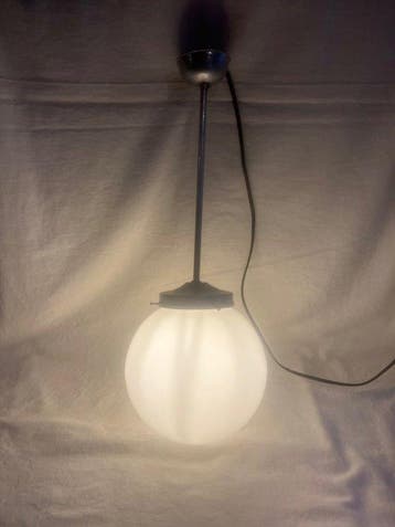 Plafondlamp - Opaline glas - Bauhaus