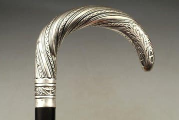 Canne de marche - Argent 950
