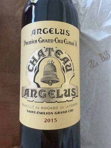 2015 Château Angélus - Saint-Émilion 1er Grand Cru Classé A, Verzamelen, Nieuw
