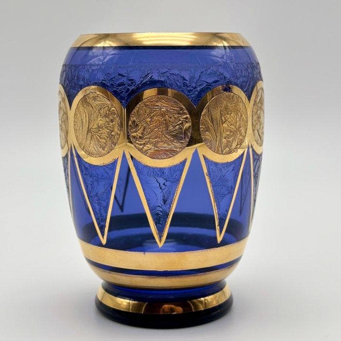 De Rupel Boom Glasfabriek - Paul Heller - Vaas - Java -, Antiek en Kunst, Kunst | Designobjecten