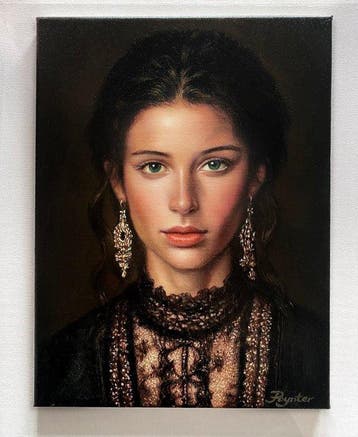 Leon Poynter (1970) - Lina - A Gentle Palm Tree Swaying