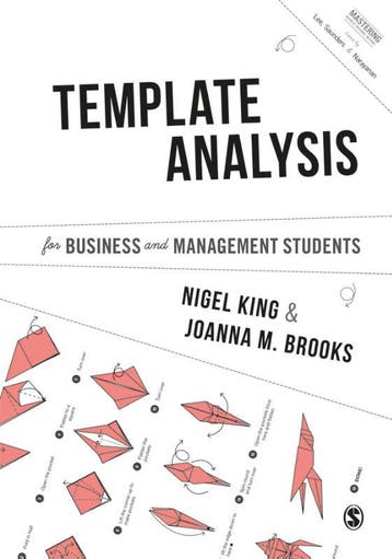 Template Analysis For Business And Management Students |, Boeken, Verzenden, Nieuw