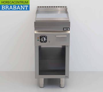 Plaque de cuisson HCB en acier inoxydable chromé, 40 cm, 4,5, Verzenden