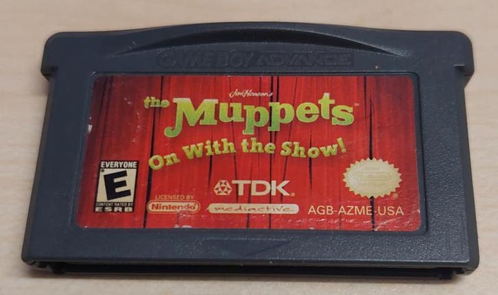 The muppets on with the show  losse cassette (Gameboy, Games en Spelcomputers, Games | Nintendo Game Boy, Ophalen of Verzenden