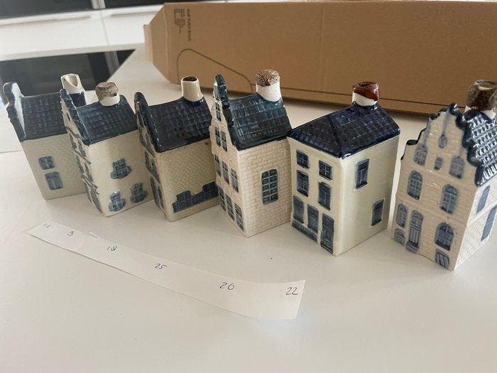 KLM-huisje (6) - Bols, Antiquités & Art, Antiquités | Verre & Cristal