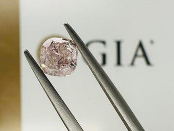 1 pcs Diamant (Couleur naturelle) - 0.89 ct - Rond - Fancy, Nieuw