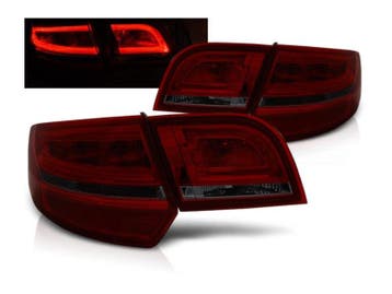 LED achterlichten Red Smoke geschikt voor Audi A3 Sportback, Auto-onderdelen, Verzenden, Nieuw, Audi