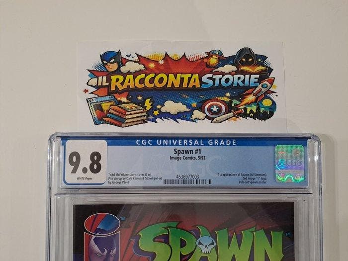 Spawn #1 - Questions, part 1 - 1st appearance of Spawn (Al, Livres, BD | Comics