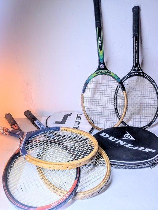 donnay, Gerco, Snauwaert, Dunlop - Tennis - 1975 -, Collections, Collections Autre