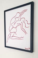 Liesens - Dance Dance Dance (Handpainted on canvas met