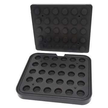 Tartelette Vorm Cilinder | Ø 37 mm | Hoogte 16 mm |, Verzenden, Nieuw in verpakking