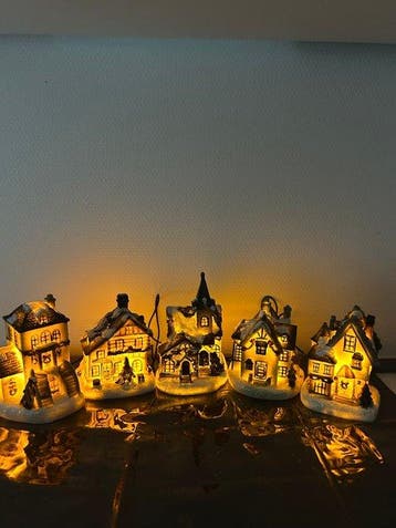 Kerstdecoratie (5) - Hars, Diversen, Nieuw