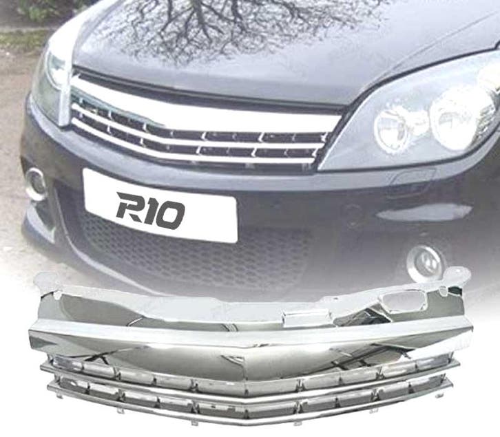 CALANDRE POUR OPEL ASTRA H GTC 04-07 CHROMÉ, Autos : Pièces & Accessoires, Carrosserie & Tôlerie, Envoi