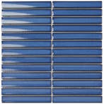 Wand Mozaïek Tegels Kitkat Factory Keramiek Blauw - Matje.., Ophalen of Verzenden, Wandtegels