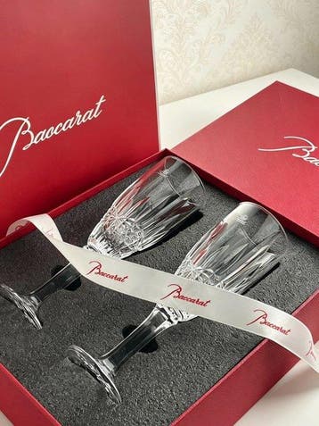 Baccarat - Champagneglas (2) - Champagne glas - Kristal